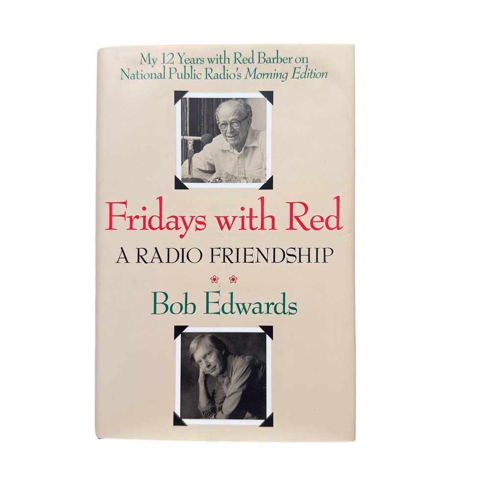 Fridays with Red Book Simon & Schuster Tan Hardcover First Edition 1993 signed‎